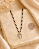 AD Leaf Pendant Mangalsutra