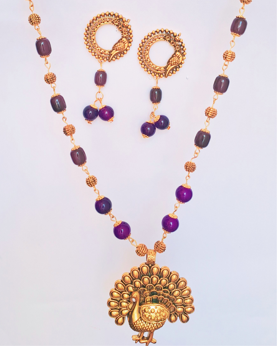 Antique Beaded Necklace