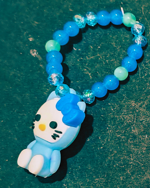 Blue Hand Bracelate