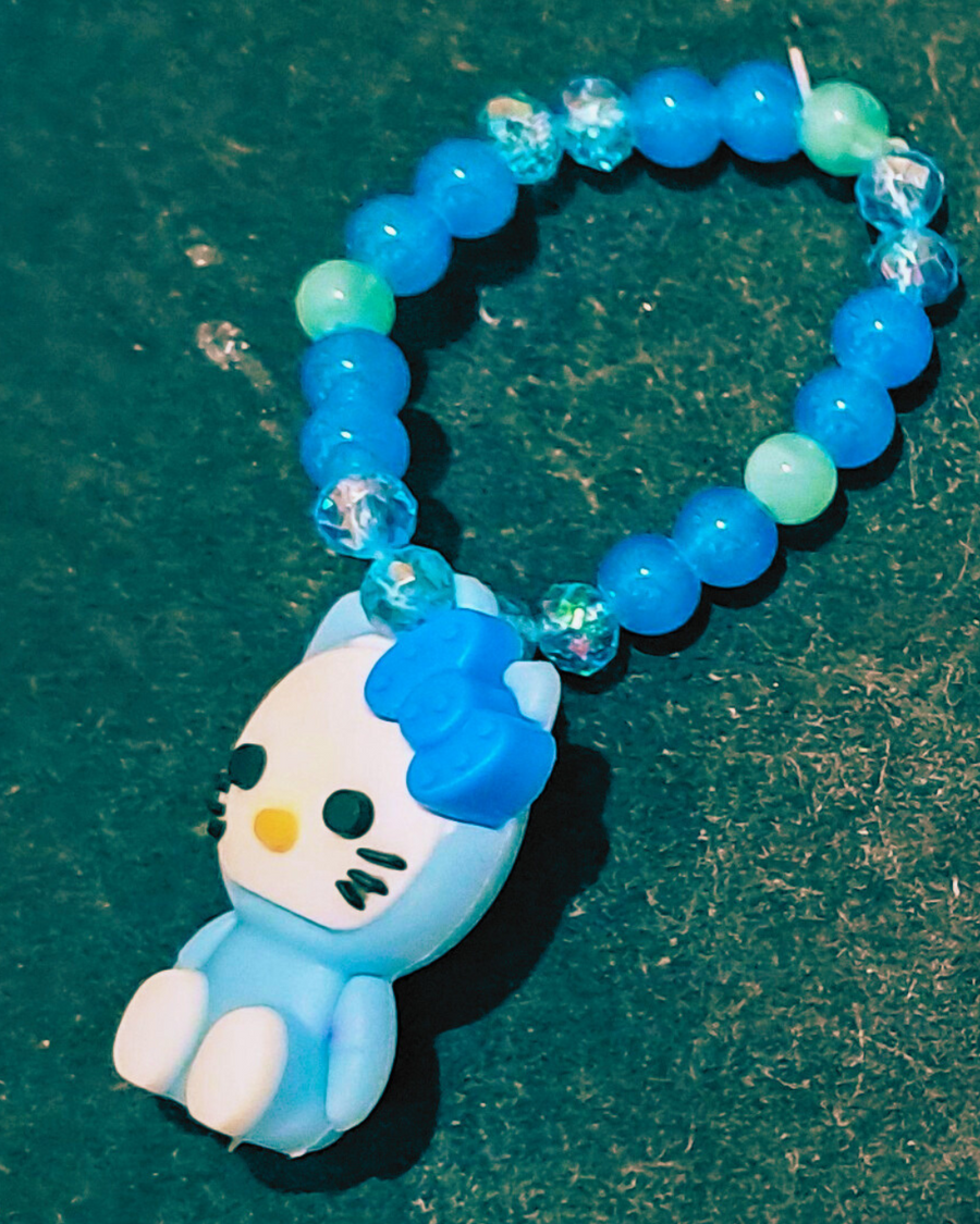 Blue Hand Bracelate