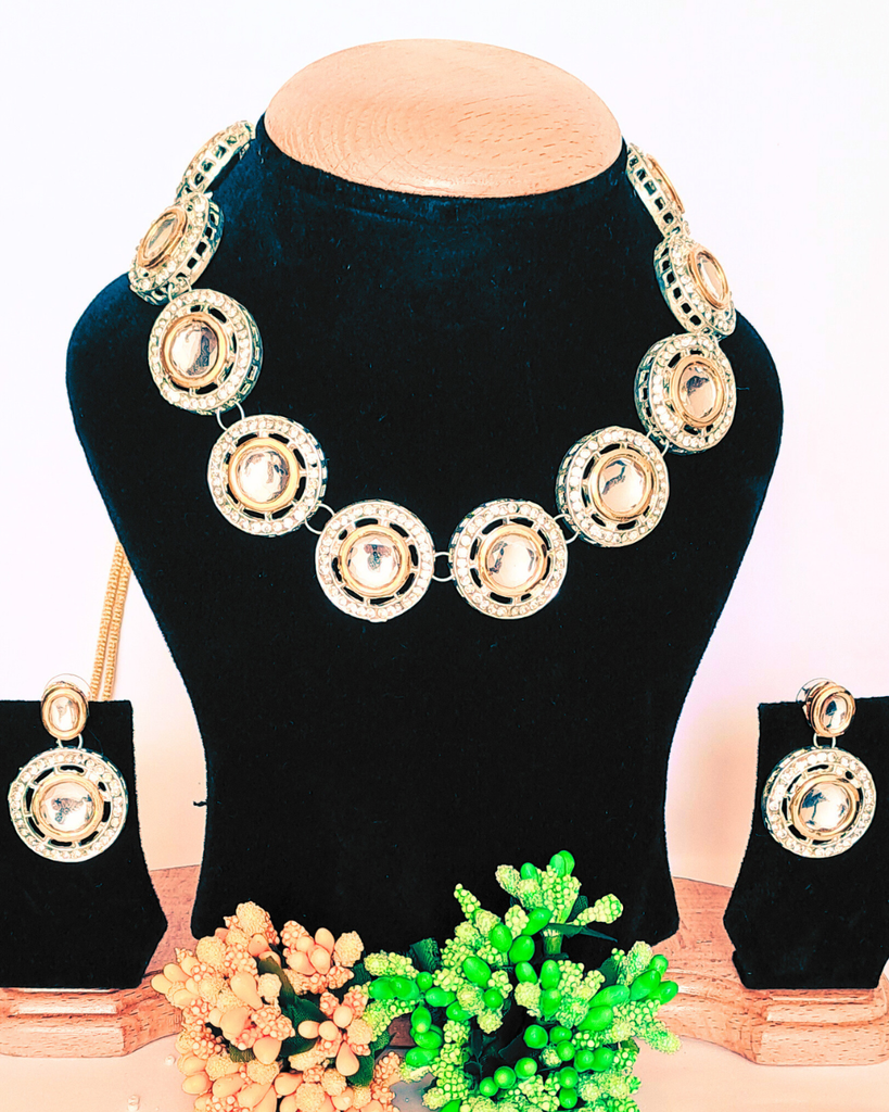 Diamond Kundan Necklace
