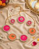 Fabric Necklace Set