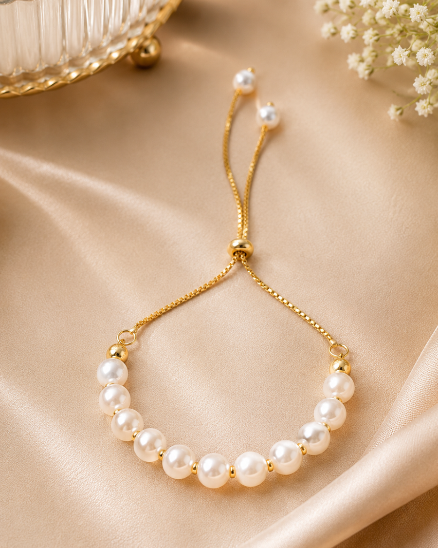 Pearl Chain Bracelate