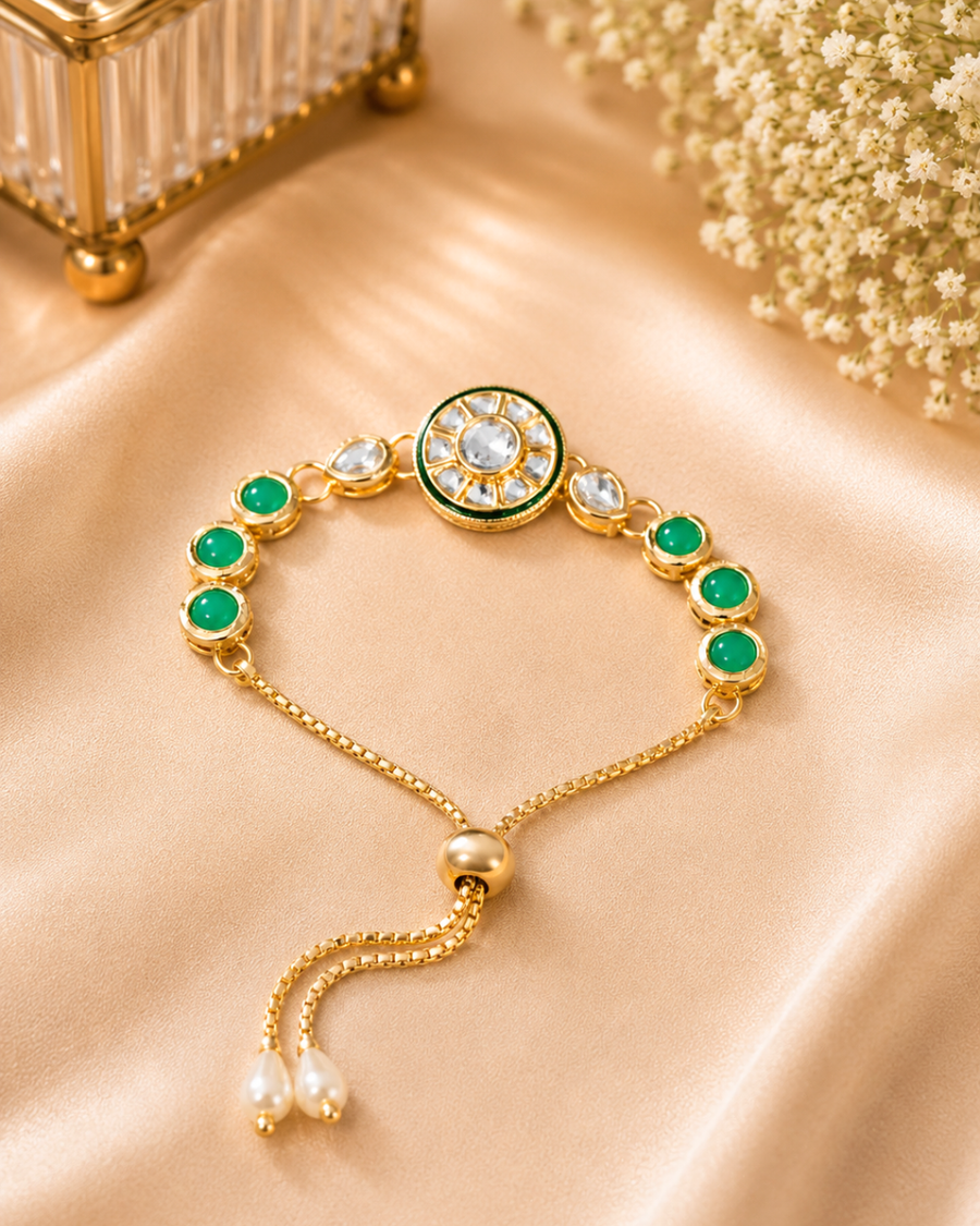 Royal Kundan Bracelate