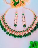 Green Kundan Necklace