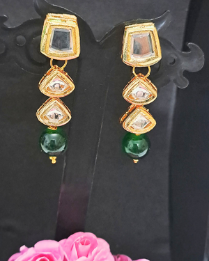 Meenakari Kundan Errings