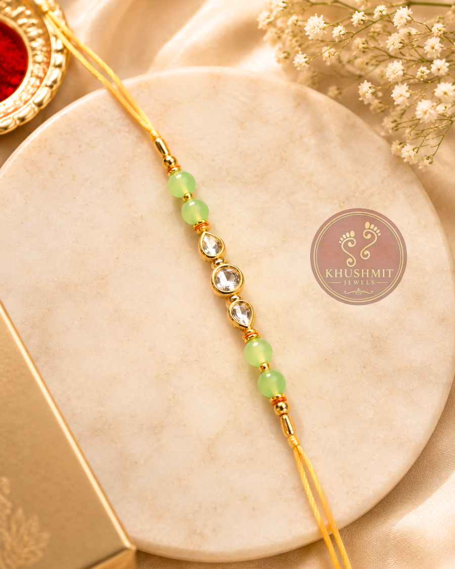 Royal Kundan Rakhi