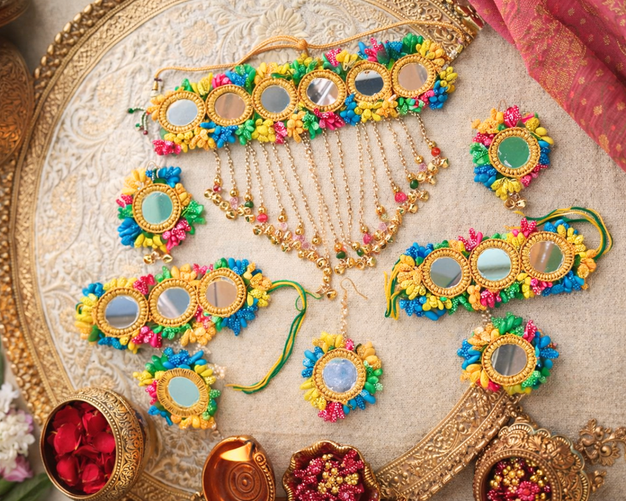 Multicolor Flower Jewellery