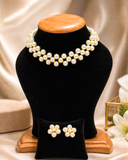 Off-white Pearl Choker Set