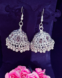 Oxidized Jhumka Earrings