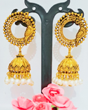 Parrot Jhumka Errings