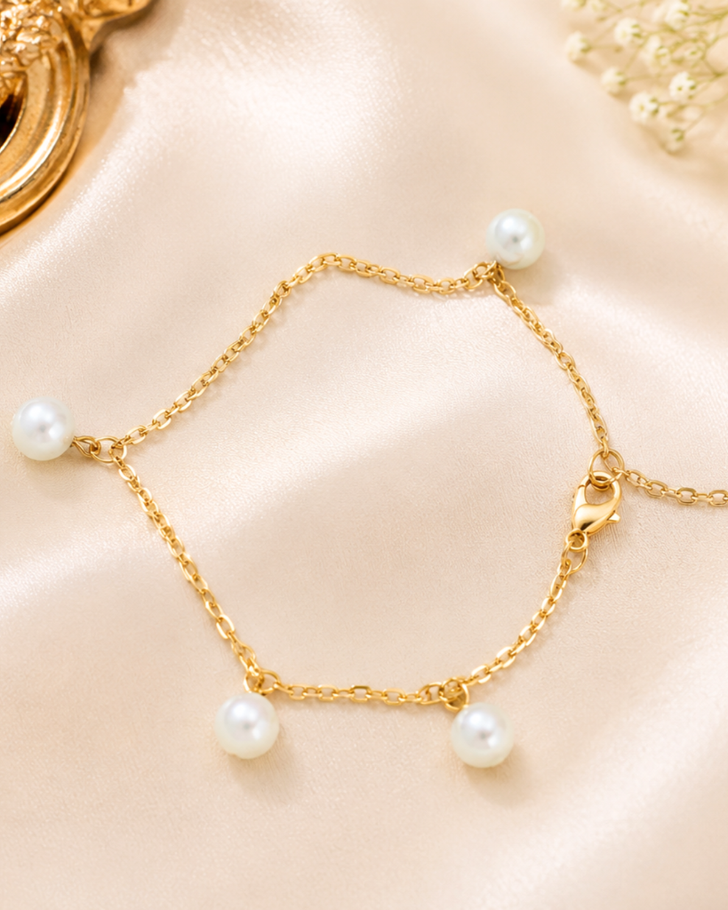 Pearl Chain Bracelate