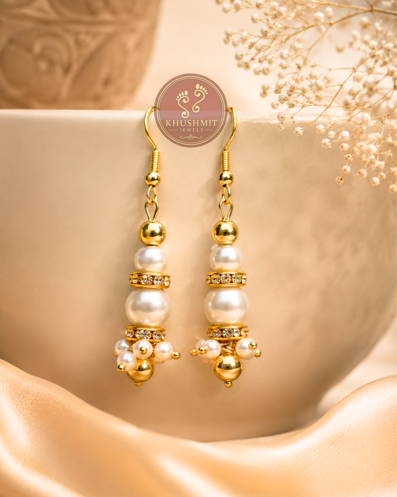 Classic Pearl Drop Earrings