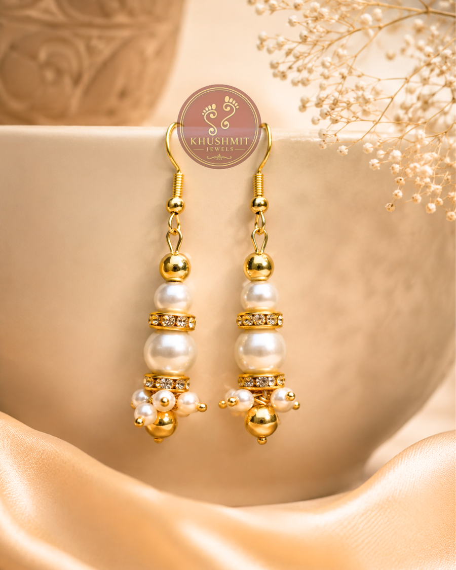 Classic Pearl Drop Earrings