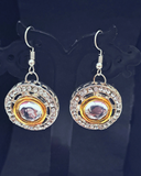 Diamond Stone Earrings