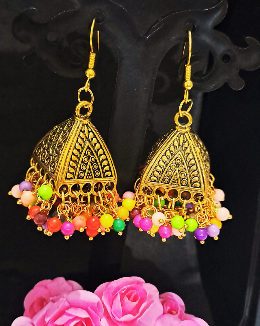 Antique Jhumka Earrings