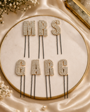 Alphabet Hair Pins