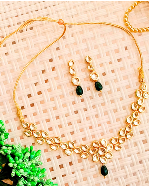 Drop Kundan Necklace