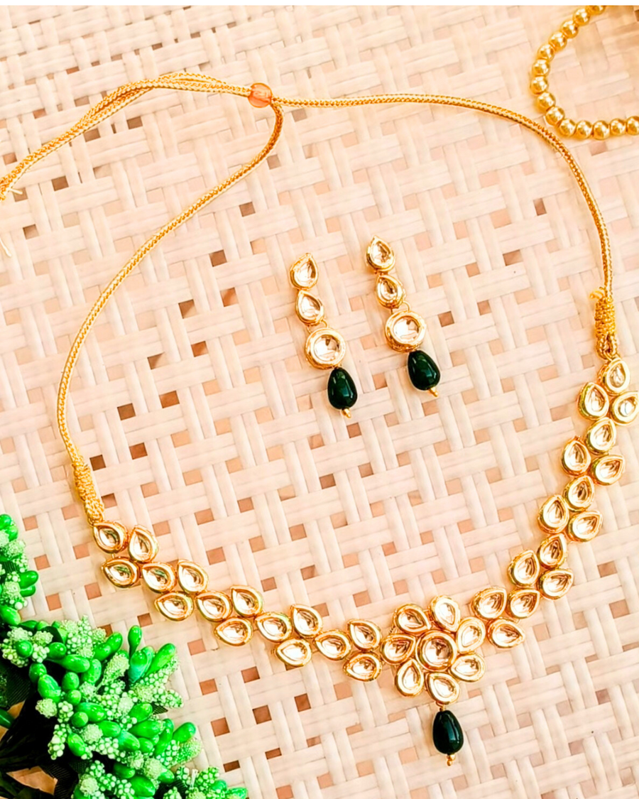 Drop Kundan Necklace
