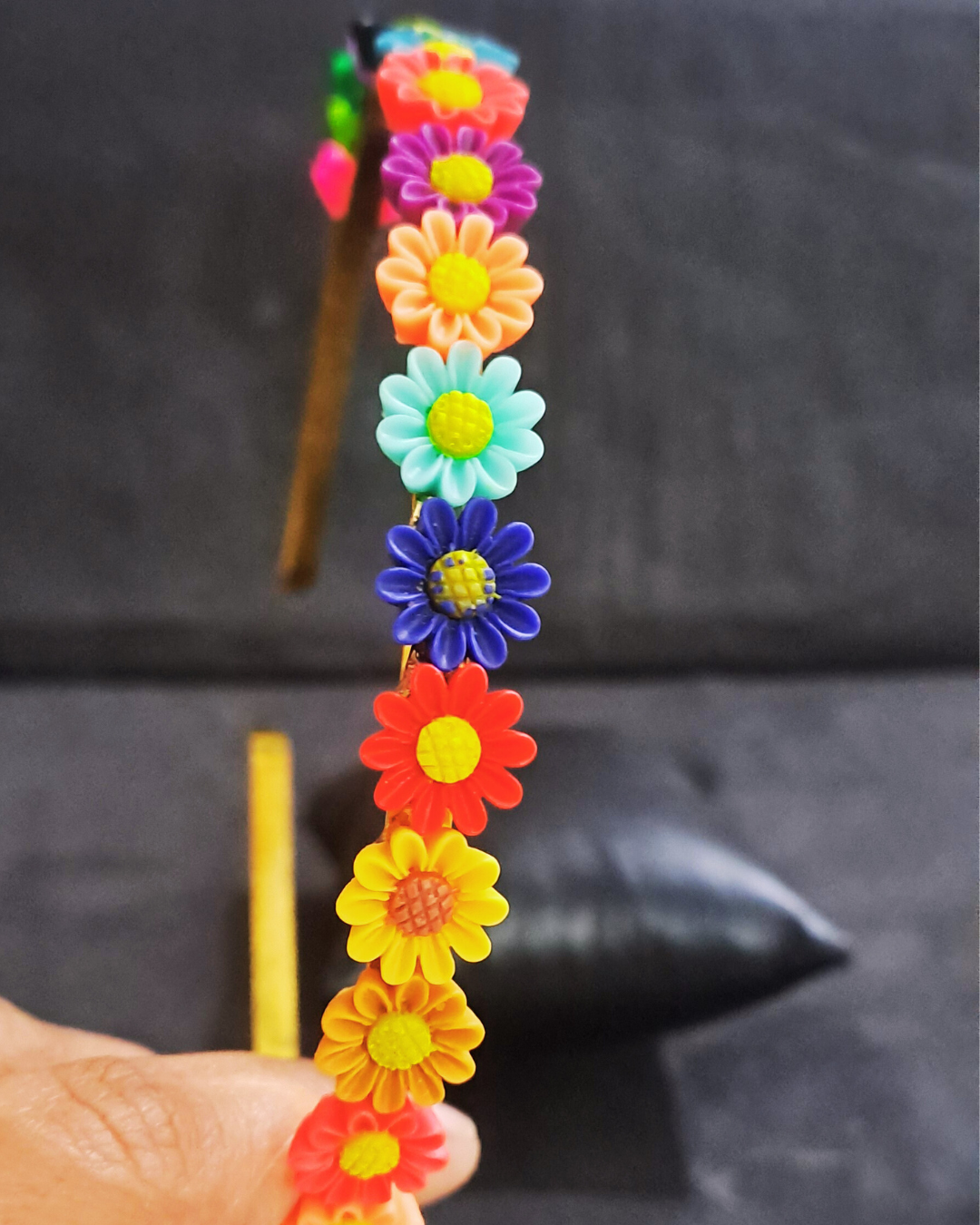 Multicolor Flower Hairband