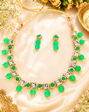 Green Kundan Necklace