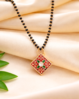 Red Desighner Mangalsutra