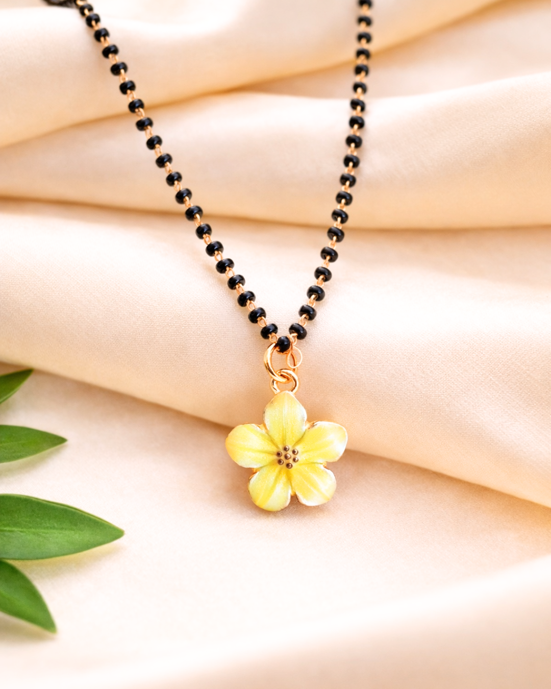 Yellow Flower Mangalsutra